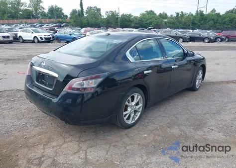 2014 Nissan Maxima 3.5 Sv z USA, uszkodzony, nr VIN 1N4AA5AP4EC477861